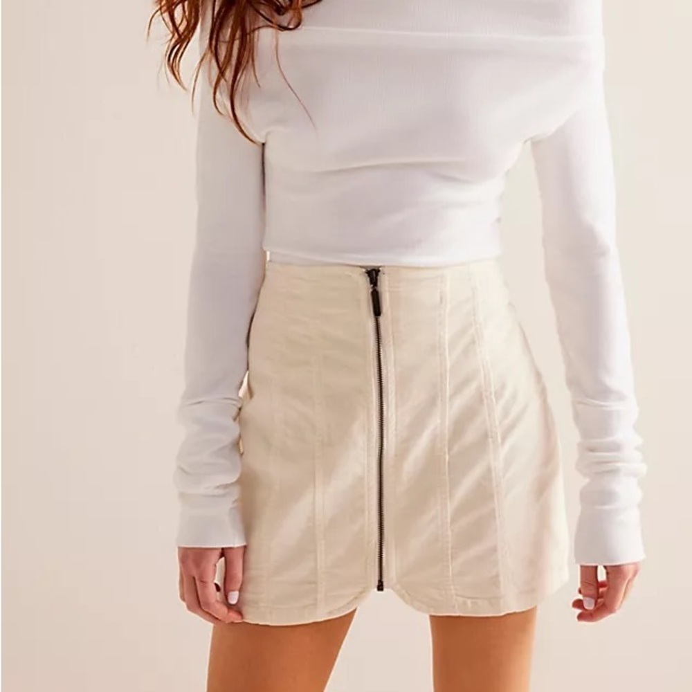 We The Free Layla Cord Mini Skirt
